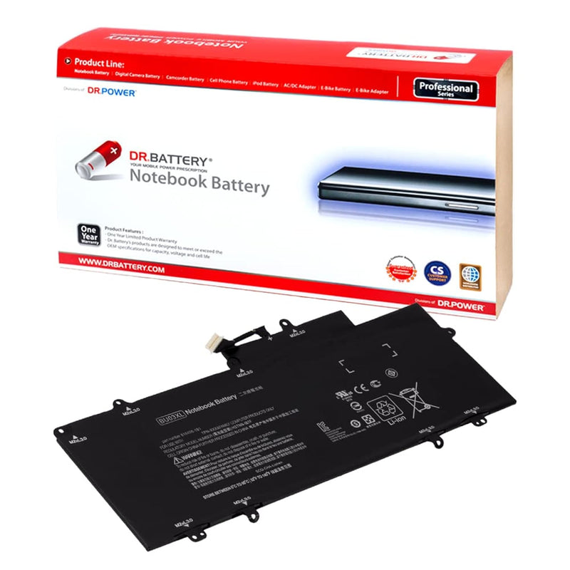 DR. BATTERY TPN-Q167 BU03XL 816609-005 816498-1B1 HSTNN-IB7F Laptop Battery Co