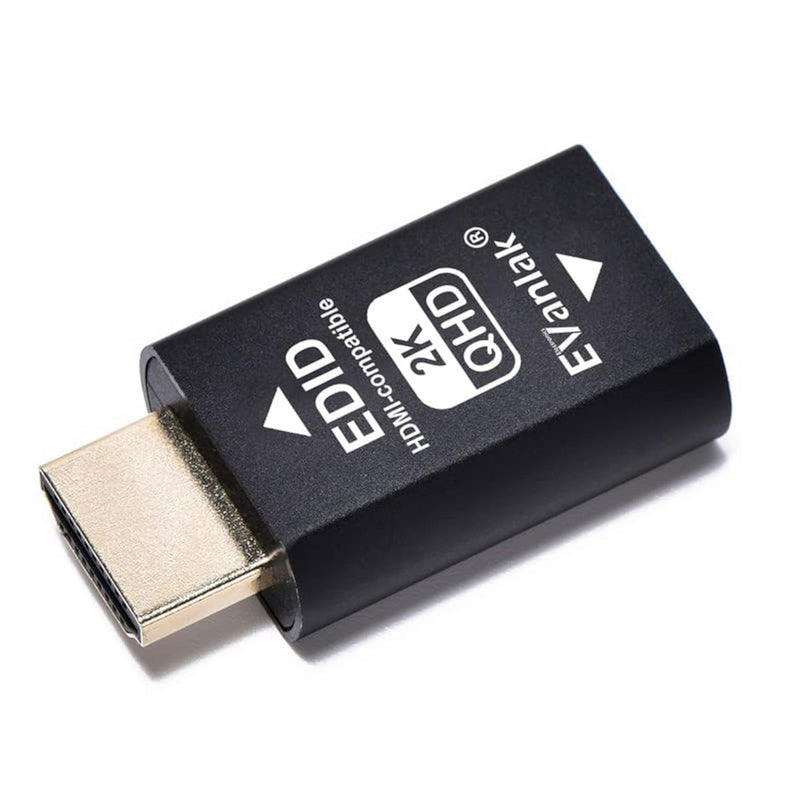 Hdmi Edid Emulator Passthrough 3Rd Generrtion Premium Aluminum Eliminated Emul