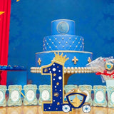 Prince Number 1 Wooden Sign Royal 1St Birthday Table Centerpiece Princ