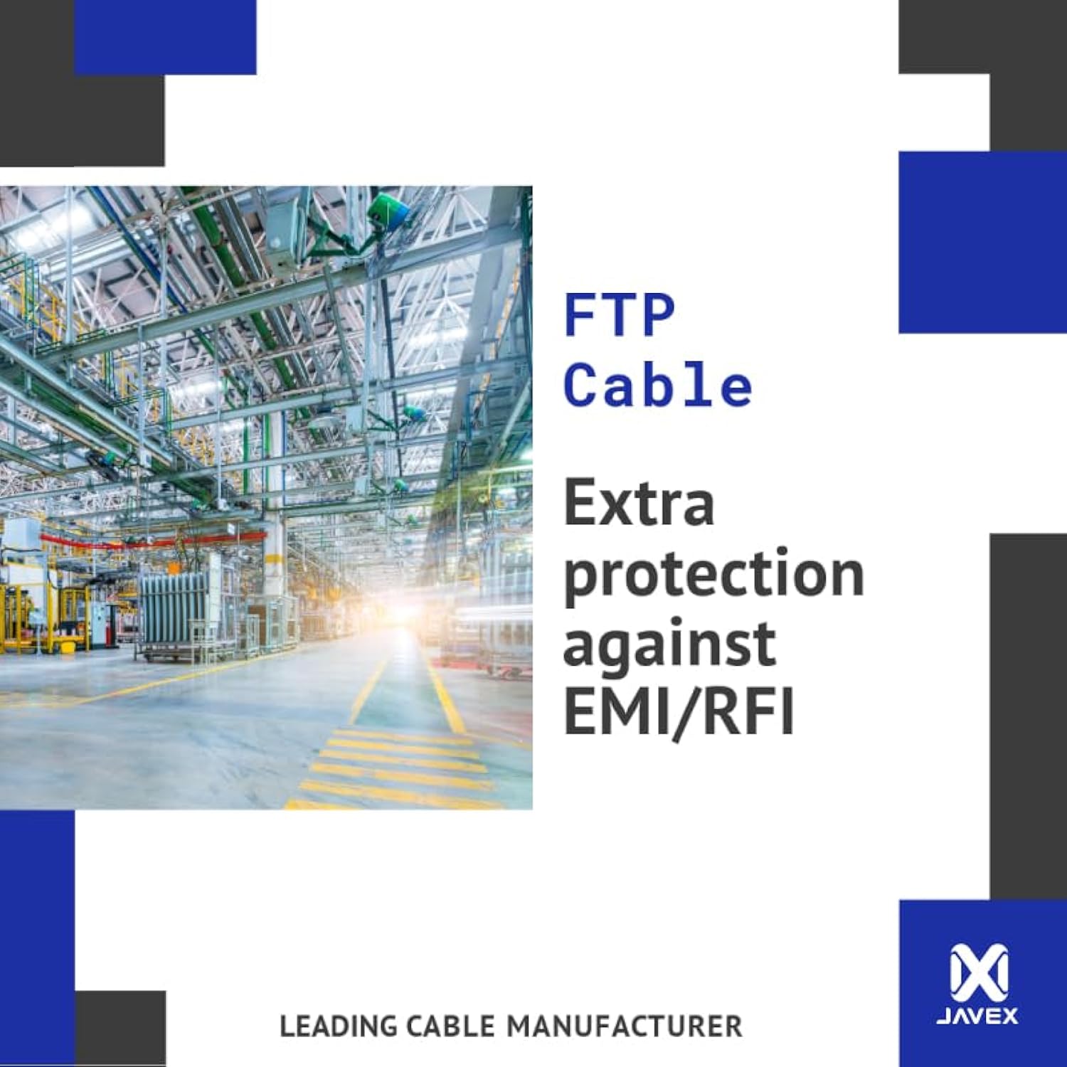 23Awg Cat6A 100% Shielded Ftp [Ul Cmr, For Poe++, 500Ft] Solid Pure Copper 650