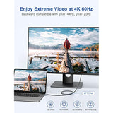 Usb C To Hdmi Cable, Type C To Hdmi, 6Ft Thunderbolt 3/4 To Hdmi 4K 60Hz Braid