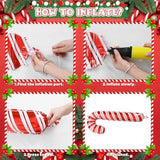 Christmas Balloon Arch Kit with Red Green White and Gold Holiday Balloons