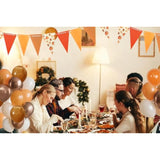 Little Pumpkin Baby Shower Decor: Boho Fall Balloons & Banner Set