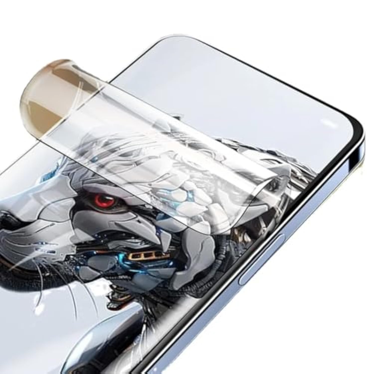 2Pcs High Sensitive Hydrogel Film For Zte Nubia Redmagic 10 Pro / 10 Pro+ 5G 6.85" Transparent Soft Tpu Screen Protector Self-Healing, Ultra-Thin, Explosion-Proof, Fingerprint Unlock