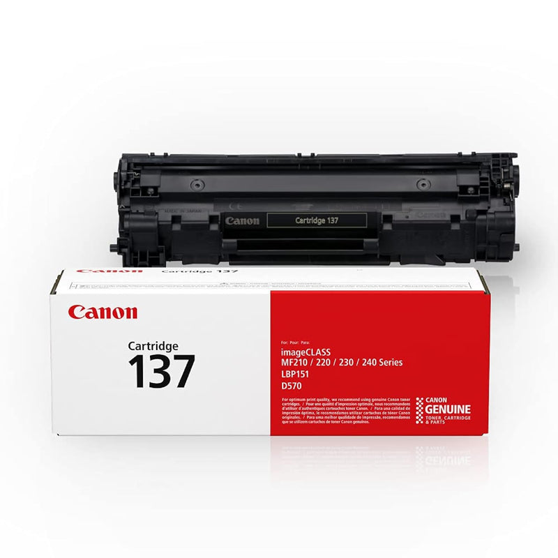 Canon Genuine Toner Cartridge 137 Black (9435B001), 1-Pack