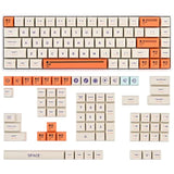 Xda Profile Keycaps Set 142-Key Retro Plastic Theme Keycaps For 60% 65% 100 Ch