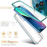 For Iphone 13 Case With Built-In Screen Protector,Military Grade Rugged Cover With Fashionable Designs For Women Girls,Protective Phone Case 6.1" Agate Stone