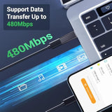 4 Pack Lightning To Usb C Adapter For Iphone 15/16 Pro/16 Pro Max/Plus,Samsung S25/S24,Usb C Charger Connector Cable,For Iphone 16/15 Charger,16/15 Accessories - Black(Not For Audio/Otg)