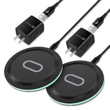 15W Wireless Charger Pixel Fast Charging Station For Google 9 Pro Xl 8A 8 Pro 7 Pro 7A 6 Pro,Wireless Charger Pad With Adapter Samsung Galaxy S24 S23 Fe S22 S21 S20 Note 20,Motorola Edge X50 Ultra Pro
