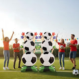 3.8ft Giant Standing Soccer Balloons, 2Pack Soccer Party Decorations