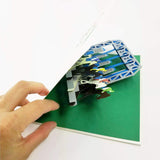 Horses 3D Pop Up Greeting Card - Horse Racing, Pony, Champion, Father'S Day, Congratulations, Happy Birthday, Retirement, Just Because, Graduation, Celebrations, All Occasion |