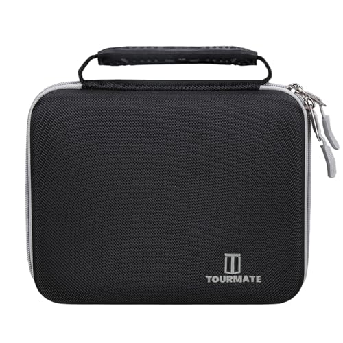 Hard Storage Case For Munbyn Bluetooth Thermal Label Printer - Travel Case For Jade/Pedoolo/Knaon/Nelkoglobal/Nelko Label Printer(Box For Sale) (Black & Gray)
