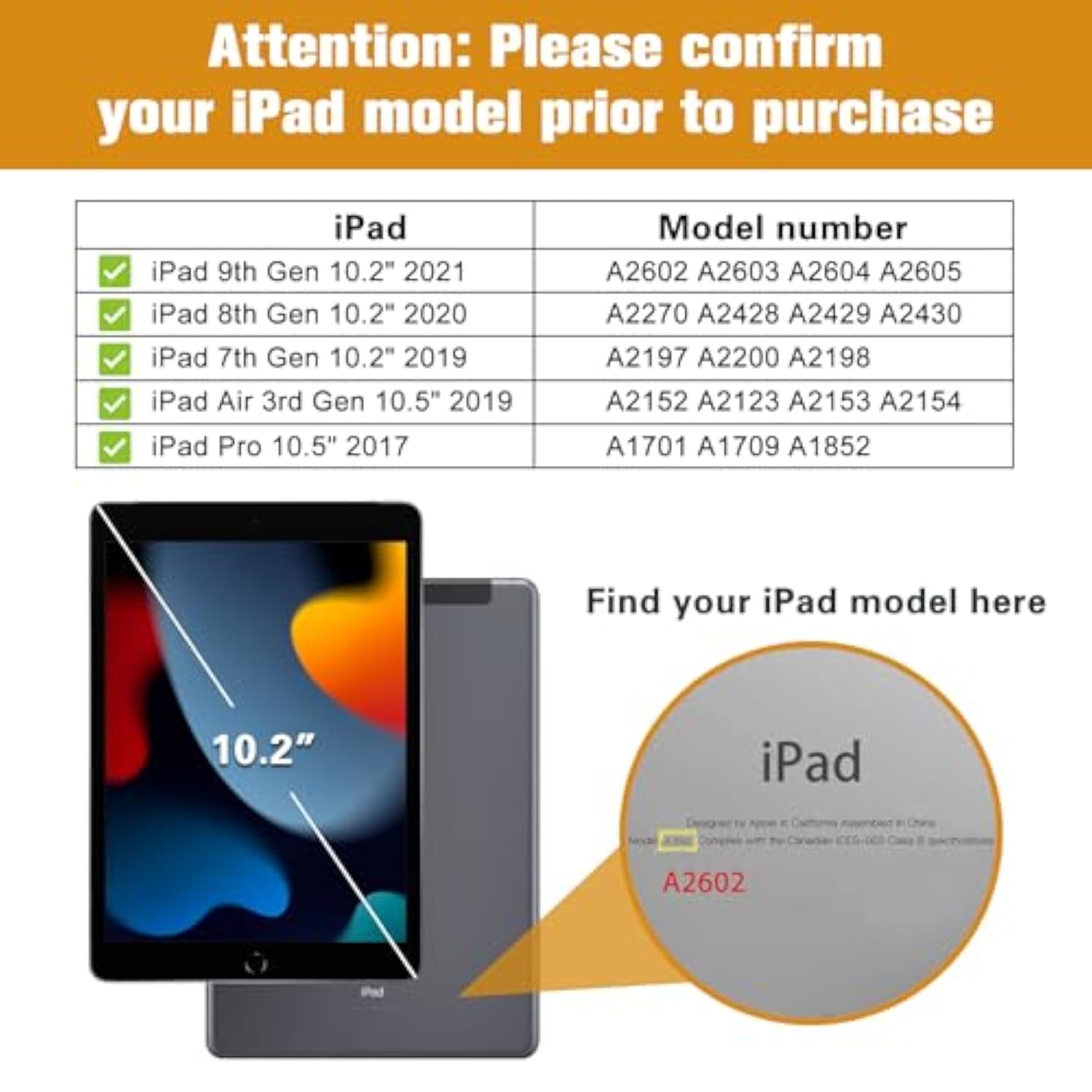 ProCase Kids Case for iPad 10.2 9th Gen 2021 / 8th Gen 2020 / 7th Gen 2019 / i