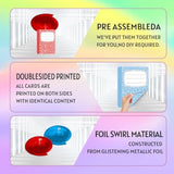 56 Pcs Back To School Hanging Swirls Decorations, Marble Notebooks Welcome Back To School Party Decorations Supplies Swirls Ceiling Decor For First Day Of School Preschool Elementary