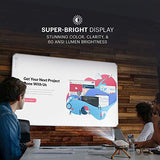 Luma 150 Ultra Mini Pocket Pico Projector - Built In Rechargeable Battery & Speaker, 1080P Support Portable Wireless Led Dlp Movie & Video Travel Projector, Connects To Iphone And Android