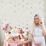 8 Pcs Wildflower Garland Streamers For Birthday Party Baby Shower- Wildflower Themed Party Decorations For Girls Women, Floral Daisy Flower Supplies Hanging Ceiling Decor