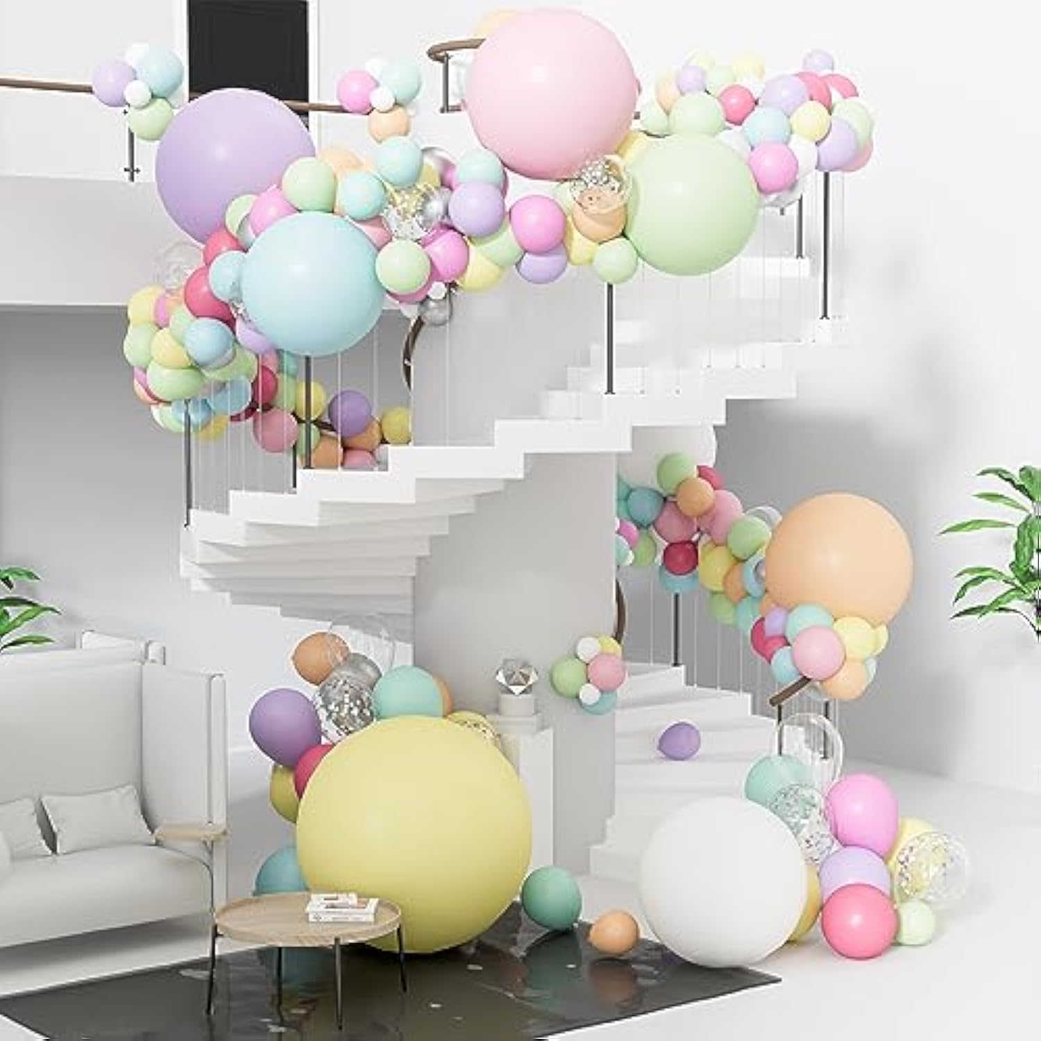 Pastel Balloons 70Pcs 12 Inches Party Decorations For Girls Women Latex Ballons Baby Shower Wedding Birthday Decro For Men Kids Baby