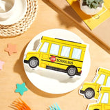 50Pcs School Bus Party Napkins Welcome Back To School Party Decorations Yellow Schools Bus Shaped Napkins First Day Of Schools Classroom Parties Decor For Schools Season Decorative Parties Favors