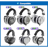 Dt990 Dt770 Ear Pads Cushion – Replacement Compatible With Beyerdynamic Dt990/ Dt770 Pro Headphones,Ear Pads With Comfortable Fabric And Memory Foam