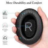 Ear Pads Replacement For Bose Qc45 Headphones - Earpads For Bose Quietcomfort 45/Quietcomfort Se (Qc Se)/New Quiet Comfort Wireless Over-Ear Headphones, Black