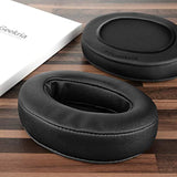 Geekria PRO Extra Thick Replacement Ear Pads for Audio-Technica ATH-M50X/ M50xBT2/ M60X/ M40X/ M30X/ M20X/ M10X Headphones, Ear Cushions, Repair Parts (Black)