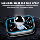 3 Pack For Xiaomi Redmi Watch 5 Lite Screen Protector (No Glass), Self-Healing, 3D Full Screen Coverage Soft Film, Anti Scratch Hd Clear Screen Protector, Black