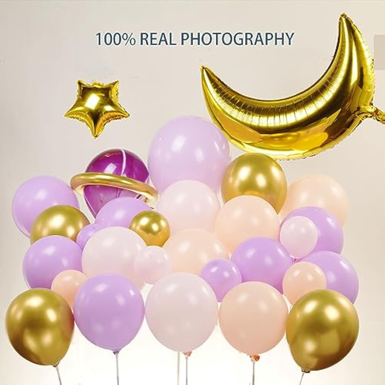 Two The Moon Balloons Arch Garland Girl Outer Space Party Decorations With Moon And Star Foil Balloons Pastel Pink Purple Balloon For Twinkle Little Star Baby Shower