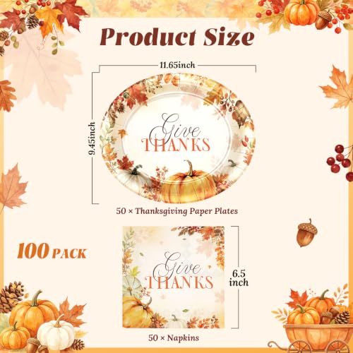 100 Fall Cocktail Picks, Thanksgiving Fancy Toothpicks for Appetizers Decor