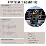 Wireless Car Charger Mount, 15W Fast Charging Auto Clamping Car Charger Holder For Iphone/Samsung For Iphone 16 15 14 13 12 11 Pro,Samsung Galaxy S25 S24 Ultra S23 S22 S21 S20
