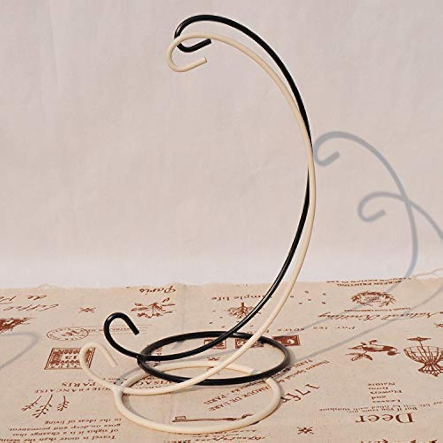 Set Of 6 Christmas Ornament Display Stands Holder Hooks Hanging Lantern Candle Glass Bauble Sphere Tree Plant Light Candle Easter Egg Ball Wedding Decoration 9'