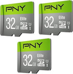 32GB Elite microSDHC 3-Pack, 100MB/s, Class 10, U1, Full HD, UHS-I