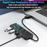 Usb 3.0 Hub, Usb Splitter,Usb 4-Port Adapter,Usb Extender For For Laptop, Pc,
