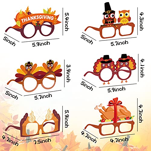 Thanksgiving Party Supplies for 24 Guests, Turkey Disposable Dinnerware Set with Dinner Plates, Dessert Plates, Cups, Napkins, Forks & Tablecloth, Give Thanks Fall Decorations for Thanksgiving Dinner