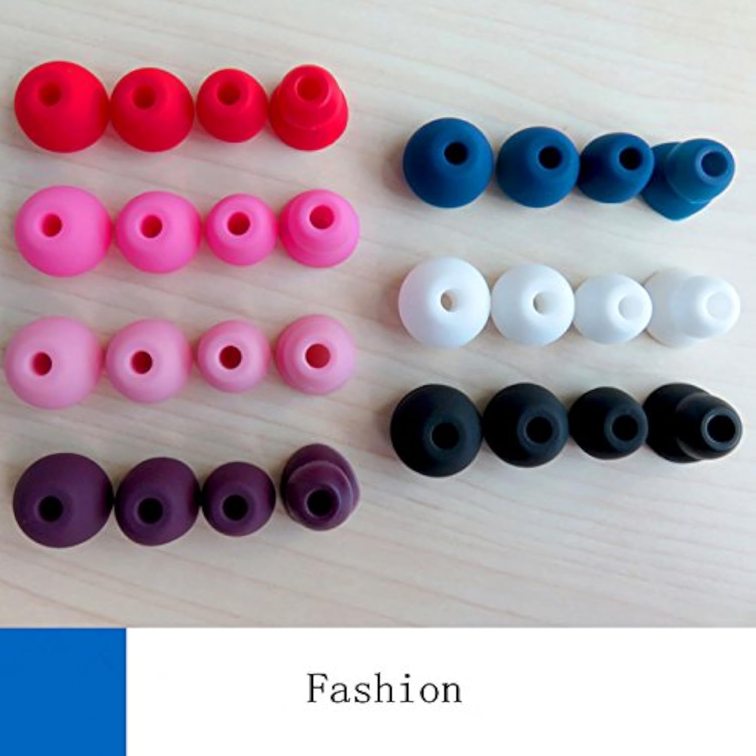 8Pcs Replacement Earbuds Eartips For Monster Beats Dr. Dre Urbeats Urbeats 2.0 Tour 2.0 Stereo Earphones (Black)