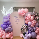 Butterfly Balloons Arch Garland Kit,Pink And Purple Balloons With Lavender Lilac Foil Butterfly For Girl'S Birthday Baby Shower Wedding Mother'S Day Valentines Party Decorations