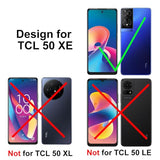 (3 Pack) For Tcl 50 Xe 5G Privacy Screen Protector Anti Spy Private Tempered Glass, Anti Scratch, 9H Hardness