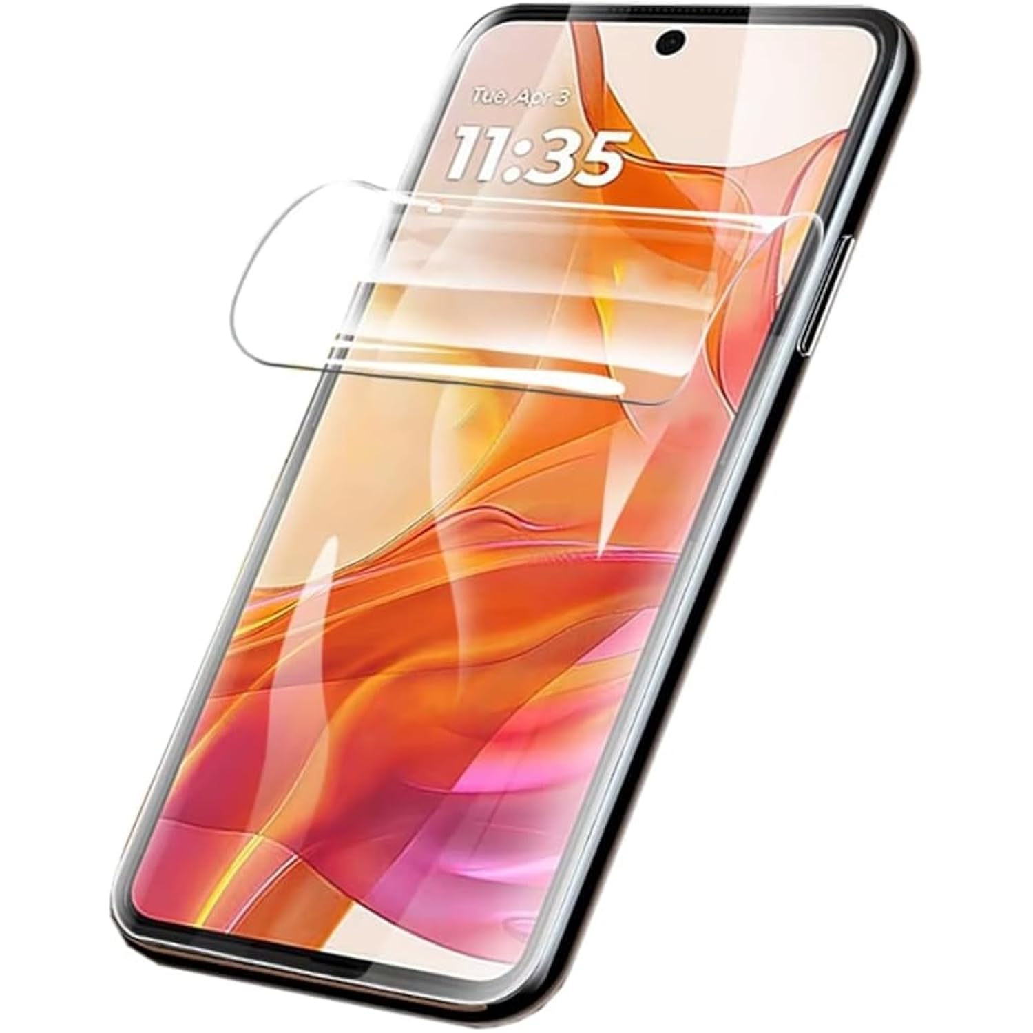 [2 Pack] Soft Hydrogel Screen Protector Compatible With Motorola Edge (2024), Full Coverage, Anti-Scratch, Shock-Resistant With Durable Tpu Flexible Hydrogel Film For Motorola Edge (2024) (Not Glass)