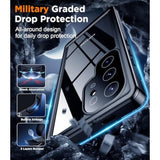 Designed For Samsung Galaxy S24 Ultra Case,Waterproof Built-In Lens & Screen Protector [Full Body Shockproof][Military Drop Proof][Ip68 Underwater] Phone Case For S24 Ultra 5G-Black (2024)