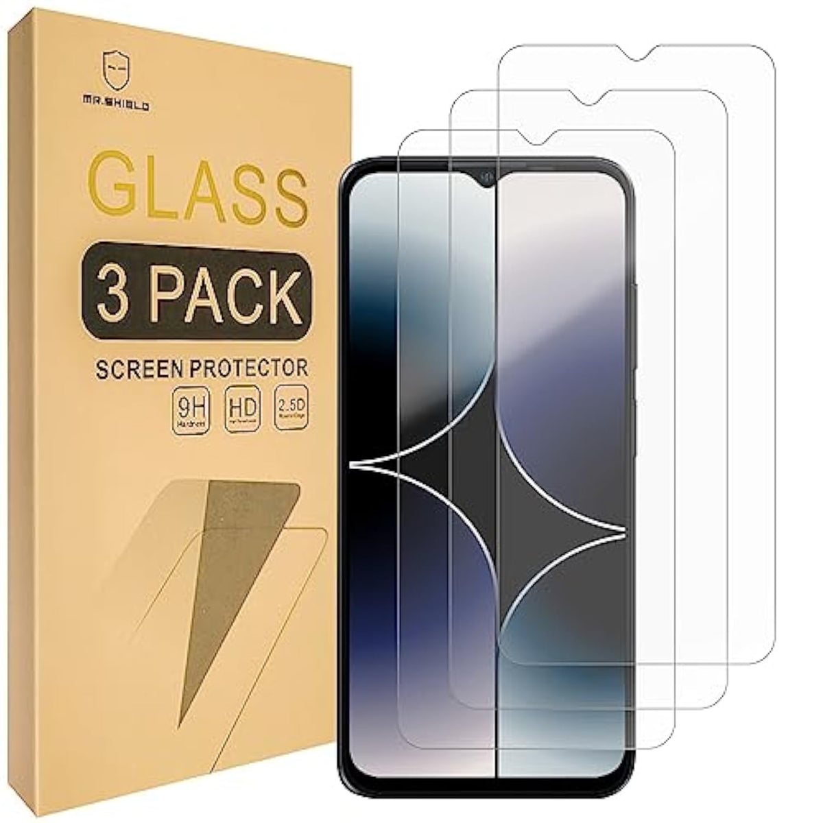 [3-Pack] Screen Protector For Ulefone Note 16 Pro [Tempered Glass] [Japan Glass With 9H Hardness] Screen Protector