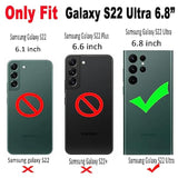 For Galaxy S22 Ultra Case 6.8" 5G, Cute Clear Garden Flowers Design For Girls Women Shell Pattern Soft Lightweight Slim Fit Tpu Shockproof Phone Cover For Galaxy S22 Ultra 6.8",Pink Floral