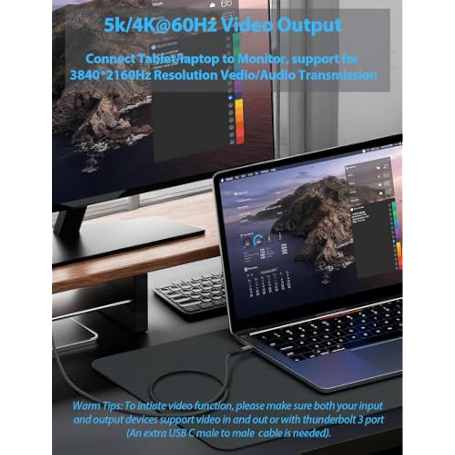 Usb C Extension Cable, Usb Type C 3.2 Extender Male To Female 100W & 20Gbps Data& 4K@60Hz Video Sync Compatible With Usbc Phone Tablet Laptop Hub/Iphone15 16/Magsafe Charger And More 3.9Ft