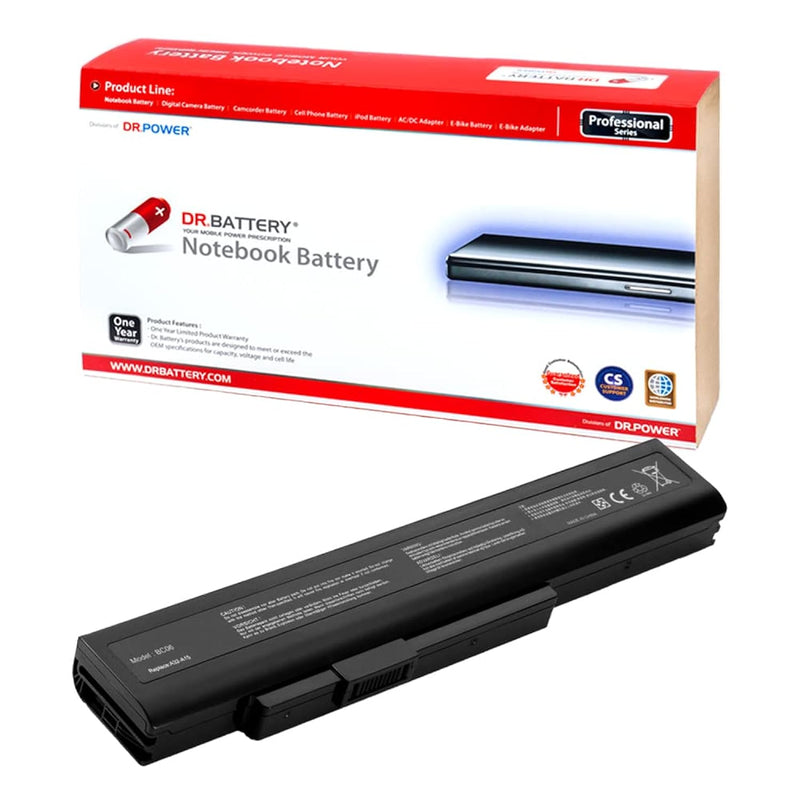 DR. BATTERY A42-A15 A32-A15 A41-A15 A42-H36 Laptop Battery Compatible with MSI