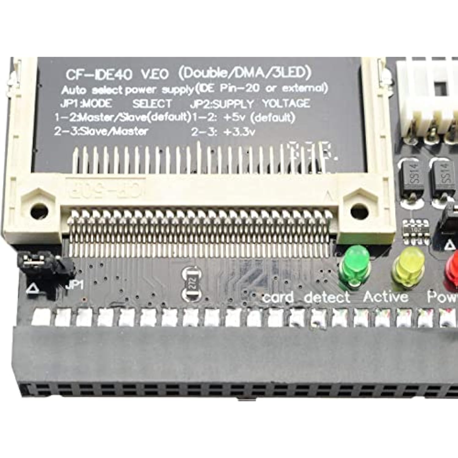 Cf To 40-Pin Ide Adapter Compact Flash Cf To Ide Bootable Converter