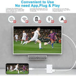[ Mfi Certified] Lightning To Hdmi Adapter, 1080P Iphone To Hdmi Adapter For Tv 4K Sync Screen Connector Cable With Charging Port For Iphone 14 13 12 11 Xs Xr X 8 On Hdtv/Projector/Monitor