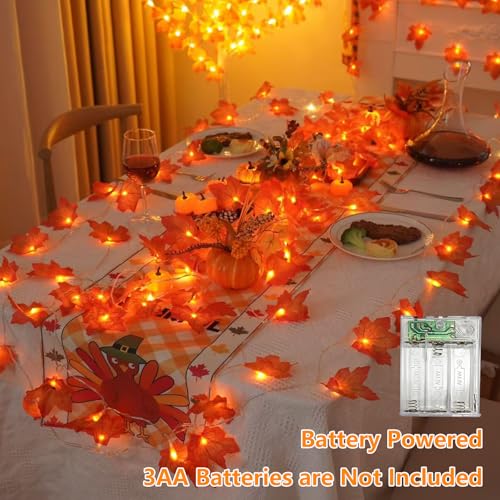 Flameless Pumpkin Shaped Candles, Fall Halloween Thanksgiving Decorations