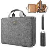 Slim Expandable Laptop Case 15.6 Inch Sleeve Upgraded Protective Durable Recycled Carrying Case Compatible With Macbook 15" & 16" And Most 15" 15.6" 16" Notebook,D01G01