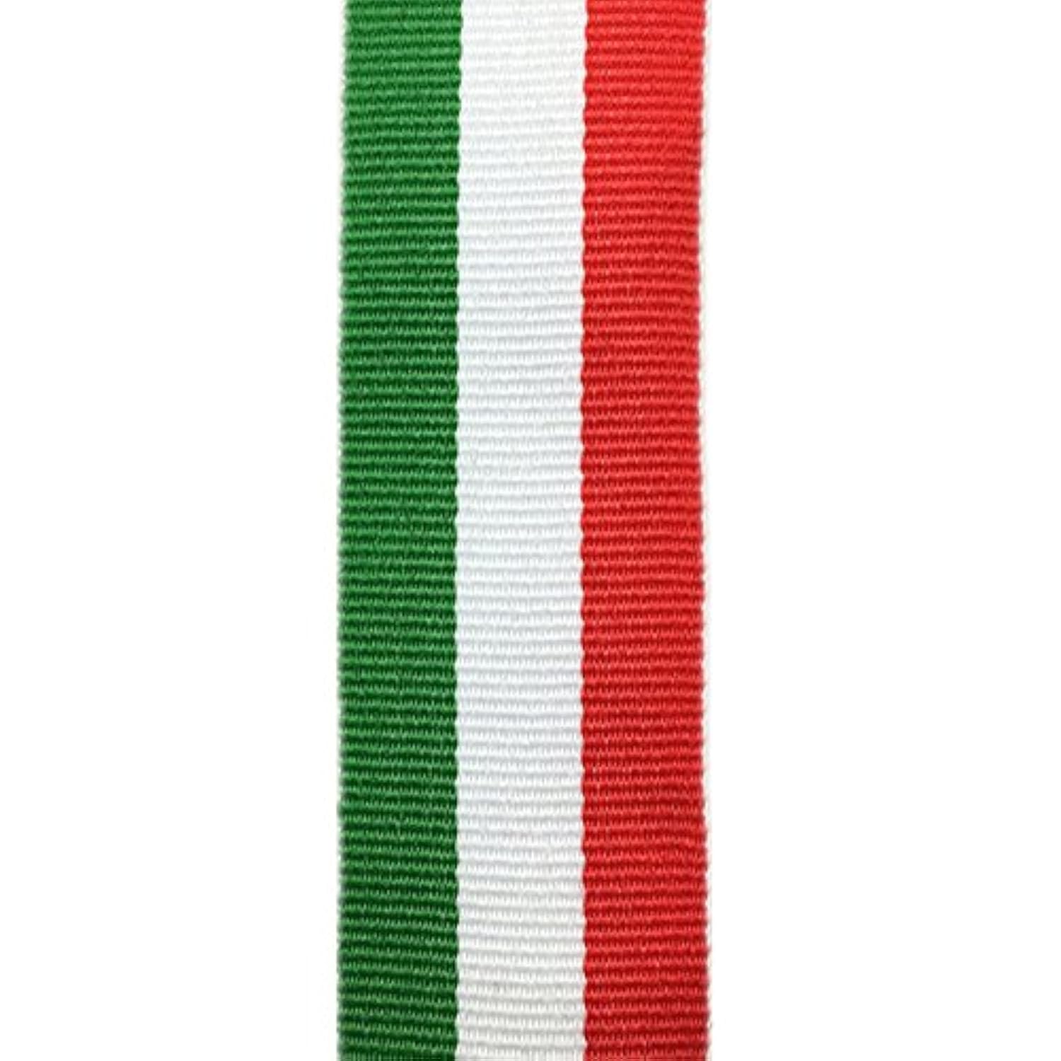 Red White And Green Grosgrain Stripes Ribbon Italian Flag Patriotic Ri