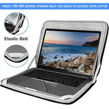 Laptop Sleeve 15.6 Inch, Durable Shockproof Protective Cover Flip Case Briefcase Carrying Computer Bag Case Compatible With 15.6 Inch Hp, Asus, Lenovo, Acer, Notebook, Computer, Black