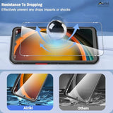 (2 Pack Designed For Samsung Galaxy X Cover 7 Pro Screen Protector, Ultra Resistant, Shatterproof, Bubble Free For Xcover 7 Pro/Xcover 7 Tempered Glass