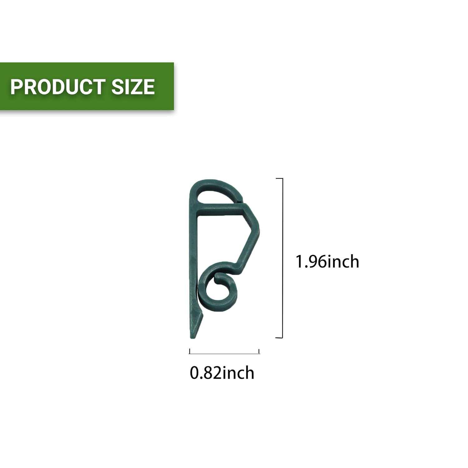 Plastic Christmas Light Clips - Light Clips Hooks For Outdoor/Indoor Decor, Universal Grip For Gutters Outside String Lights Christmas Decoration